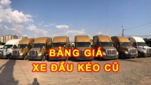 Bảng giá xe đầu kéo cũ