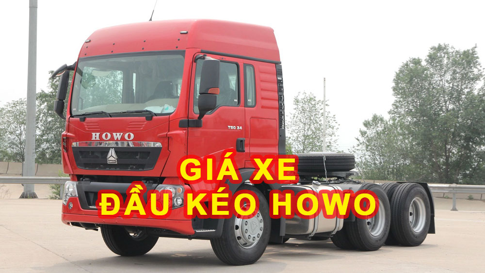 Giá xe đầu kéo Howo