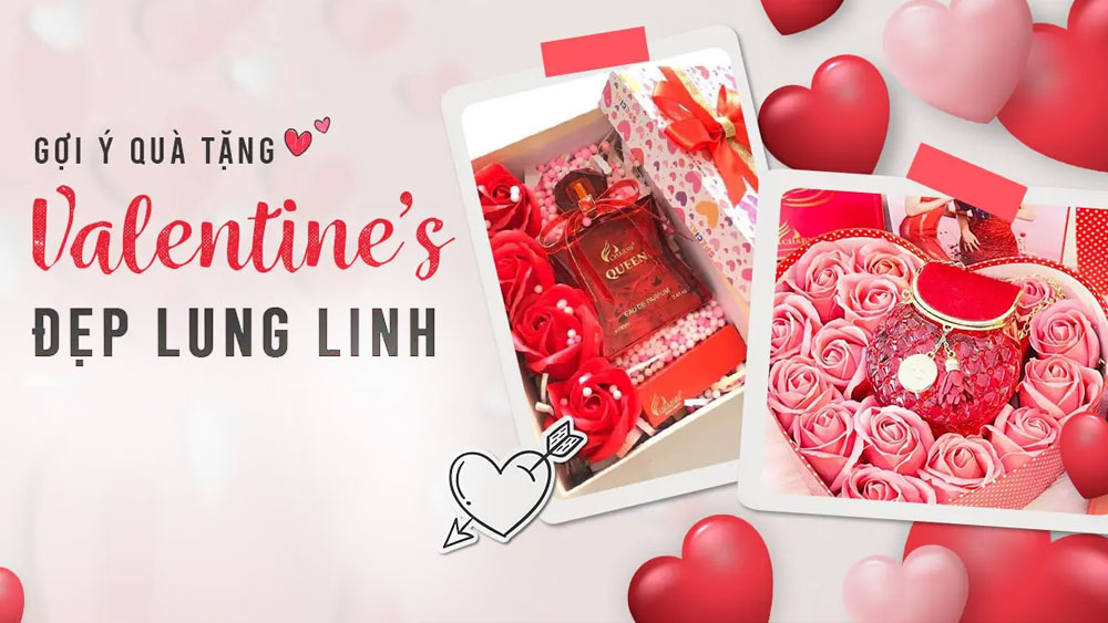 Gợi ý mẫu quà tặng Valentine nhỏ xinh